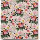 RIFLE PAPER CO. Dahlia Classic Binder - 1" Three-Ring Binder with Illustrated Floral Cover, Holds 175 Pages, 3 Tabbed Dividers and 6 Adhesive Labels, Reinforced Metal Corners