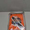 Case for iPad Pro 12.9 2nd Generation 2017 & 2015 1st Generation, Heavy Duty Rugged Shockproof Protective Cover w/ 360 Rotatable Stand + Handle Hand & Shoulder Strap + Pencil Holder-Orange