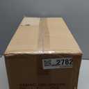 LMS 2-Pack Brushed Gold Pendant Lights, Modern Pendant Light with Milky Globe Glass Shade, Adjustable Hanging Lighting Rod for Kitchen Island Dining Room Bedroom, LMS-186BG2PK