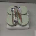 LANDNEOO 4 Pack Overnight Oats Containers with Lids and Spoons, 16 oz Glass Mason Jars with Airtight Lids, Overnight Oats Jars for Milk, Cereal, Fruit-Green