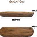 Decorative Bowl Vintage Wooden Dough Bowls Hand Carved, Farmhouse Country, Restaurant, Cafe Decoration, Place Bread, Fruit, Aromatherapy. (20x6x2in)