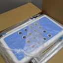 Heavy Duty Width Adjustable Bath Tub Transfer Shower Bench for Inside Tub Extended Shower Chair with Adjustable Height and Reversible Backrest Handicap Bath Seat for Elderly and Disabled