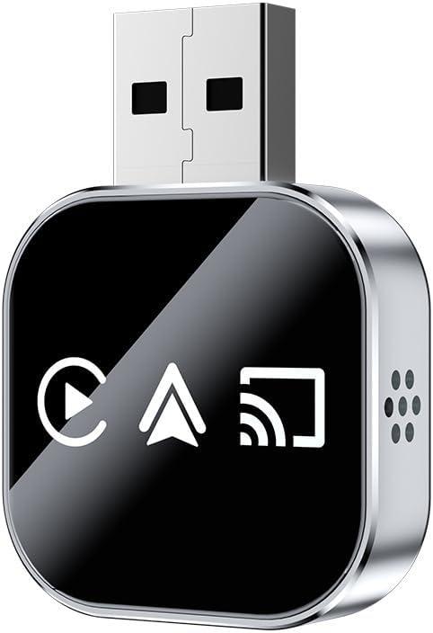 2026 Upgrade 3 in 1 Wireless CarPlay Adapter (for Android)
