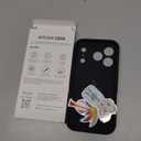 AOTESIER Compatible with iPhone 17 Pro Case, Silicone Upgrade [Full Camera Protection][Integrated Camera Control Button] Shockproof Protective 17 Pro Phone Case with Anti-Scratch Lining, Black