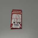 2 x SOPROM Weight Shifting Insoles for High Heels, Transparency Gel Inserts Comfort Pads for Women Foot Pain Relief