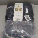 Crafted By Catherine Chunky Chenille Yarn - 8 Pack (8 oz / 227 g, 31.7 Yards Each Skein), Black, Gauge 7 Jumbo