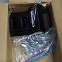 Wheel Chock Tie Down Kit (4,500lb Break Strength) Heavy Duty Trailer Tire Straps System for ATV, UTV, Lawn Mower & More - Ratchet Tie Downs Accessories with E Track for Four Wheeler