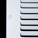 [2 Pack] Fits 14x8 Duct Opening | Steel Baseboard Return Air Grille by Handua | Vent Cover Grill | 7/8" Margin Turnback [Depth] to Fit Baseboard | White | Outer Dimensions: 15.75"W X 9.75 "H