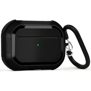 HUSH Protective Airpods Pro Cover Case - Durable Armor Case Compatible with AirPods Pro 1st/2nd Generation (Black)