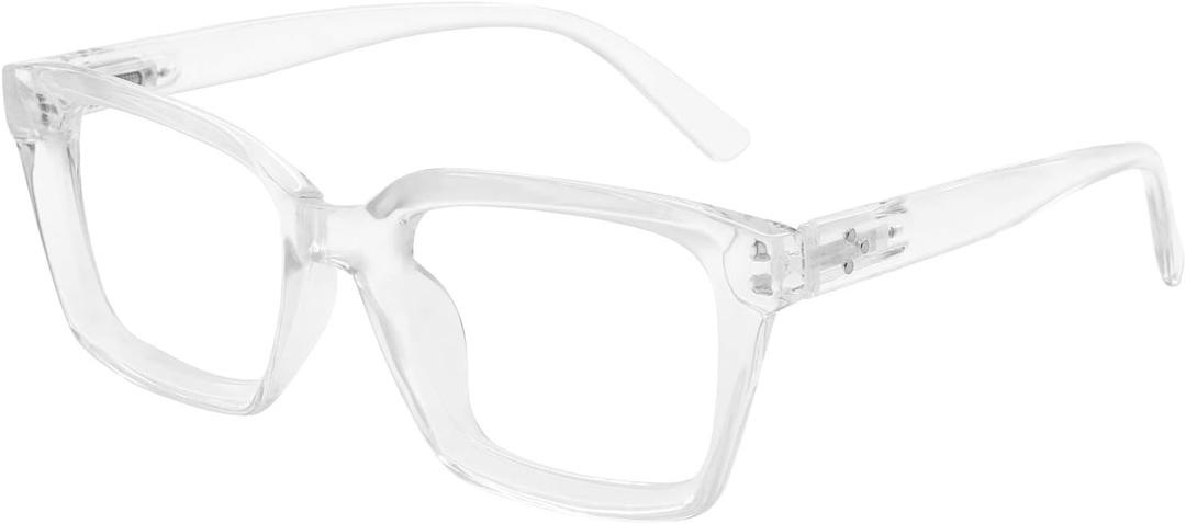 Lightweight Reading Glasses Men Women Square Spring Hinges Readers 1.00 1.25 1.50 1.75 2.00 2.25 2.50 2.75 3.00