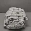 Great Bay Home Flannel Sheet Set California King Size - 100% Turkish Cotton, Double-Brushed, Printed Bed Sheets - Ultra-Soft, Cozy, 4-Piece Bedding Set (Windowpane - White/ Grey)