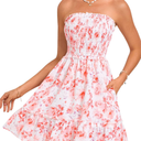 GRACE KARIN Summer Dresses for Women Beach Cover Ups 2025 Tube Strapless Floral Boho Print Sundress
Amazon's Choice, M