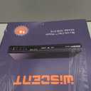 Blu Ray DVD Player, WISCENT Full HD 1080p Home Theater Disc System, Region A/1 BluRays,HD BluRay DVD Player for TV with Coaxial Audio/HDMI/AV/Output, USB Input, Builtin PAL NTSC