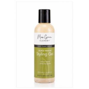 Scalp Rescue Styling Gel, Organic Unisex Formula Controls Frizz and Fly Away Hair, Curly Hair Community Favorite Gives Flexible Natural Hold, Fights Humidity, Alcohol Free & Water Based | 8.8 Fl Oz