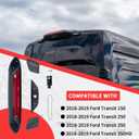 923-127 Third Brake Light LED 3rd Brake Light Compatible with 2018 2019 Ford Transit 150 250 350 350HD High Mounted Center Stop Light Assembly Replace# JK4Z13A613AA JK4Z13A613AD JK4Z13A613AG