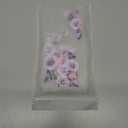 Hungo Compatible for Samsung Galaxy S25 Edge Case for Women Girls Clear Design Cute, Girly for Women Girls Floral Transparent Skin Pink Anemones