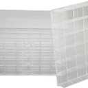 120 Grids Clear Storage Box 5 Layers Detachable Drawers Jewelry Container Case for Earring