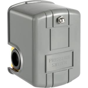 YSD Pressure Switch for Well Pump, 40-60PSI, Adjustable Differential, 1/4" NPT, Automatic, Grey