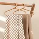 lulumoon Fitted Crib Sheets 2-Pack: Soft Muslin Cotton for Standard Crib - Vintage Plaid Pattern for Baby Boys Girls Nursery Bedding & Gift