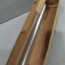 Ivilon Drapery Window Curtain Rod - End Cap Style Design 1 Inch Pole. 48 to 86 Inch Color Satin Nickel