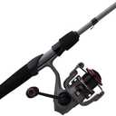 Abu Garcia Zata Spinning Size 2500 Reel and 6'10" Fishing Rod Combo, Rocket Line Management System, 24-Ton Graphite Blank, Aluminum Frame with Stainless Steel Components, Right/ Left Handle Position