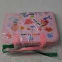 8 in 1 Toddler Busy Board for 1 Years Old, Montessori Toy Busy Book for Toddlers 1-3 Educational Toy Activity for Basic Motor Skills, Kid Travel Essential 2-4 Yr Christmas Birthday Gift for Girl(Pink)