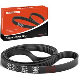 A-Premium 83.97 Inch Engine Serpentine Belt Compatible with Ford, Hyundai, Kia, Dodge, Mercedes-Benz, Chrysler, Mazda, Lincoln, Mack, Mazda & Volkswagen Cars - F-150, Escape, Focus, Sonata & More