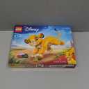 LEGO Disney Simba The Lion King Cub Building Toy - Collectible Play & Display Set - 6 Year Old Girl & Boy Birthday Gift - Detailed Model of Disney Simba - 43243