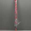 Cherry Blossoms Umbrella Cute Transparent Bubble Umbrella Clear Dome Semi-Automatic Sunny Umbrella for Kids Girls Boys or Women Romantic Windproof Wedding Decoration Umbrella (Pink)