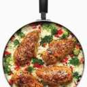 T-Fal Specialty Nonstick Saute Pan with Glass Lid 5 Quart, Oven Broiler Safe 350F, Cookware, Deep Frying Pan with Handle, Skillet, Kitchen, Pots and Pans, Dishwasher Safe, Black