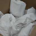 VEVOR White Round Tablecloths 10 Pack, 132 Inches in Diameter, Stain- & Wrinkle- Resistant, Machine Washable Table Clothes, Polyester Fabric Table Covers for Wedding, Party, Banquet, Formal Events