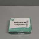 2PCs Replacement F20-Style Fabric Mask (Medium) - No Silicone Contact, CPAP Full Face Cushion Wrapped by Cooling Fabric for Airfit F20 & Airtouch F20, No Stuffiness Even in Hot Weather (Blue-M)