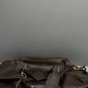 KomalC Leather Travel Duffel Bags for Men and Women Full Grain Leather Overnight Weekend Leather Bags Sports Gym Duffle