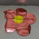 12 Pcs Light Pink Flower Balloon Huge Aluminum Foil Pastel Pink Flower Shaped Groovy Balloons Floral for Baby Shower Wedding Birthday Anniversary Party Decorations