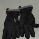 rivmount Winter Waterproof Ski Snow Warm Gloves for Women Men, Windproof Cold Weather Thermal with Touchscreen Fingers, for Running Driving Cycling Hiking Biking Outdoor Sports Daily Work (Small, Black)