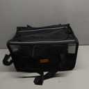 Morpilot Cat Carrier Soft - Portable Pet Carrier for Small or Medium Cats, Dogs and Puppy up to 14lbs, Airline Approved Dog Carrier with Safety Buckle - (Dark Gray) (16.0"L x 10.4"W x 11.2"H)