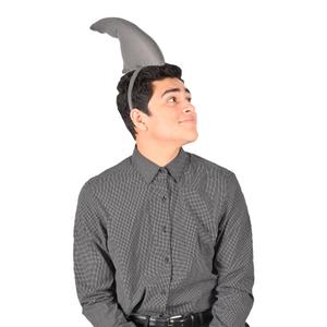 Beistle Shark Fin Headband | One Size | Grey | 1 Pc