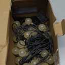 JMEXSUSS 100 LED Connectable Globe String Lights Indoor Bedroom, 33ft Warm White Christmas Lights Plug in with Remote, 8 Mode Hanging Fairy Lights Outdoor for Room Classroom Party Tree Christmas Decor