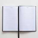 SAGEPAPER Blank Recipe Notebook with Linen Hardcover, Recipe Notebook to Write in Your Own Recipes, Family Recipe Book Holds 70+ Recipes and Conversion Chart, Timeless Keepsake Cookbook (Charcoal Black)