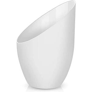 4 Pack Plastic Lampshade,5.7 inch High,4.1 inch Diameter,1.65 inch Fitter,Replacement Plastic Lamp Shade for LED Floor Lamp [White]