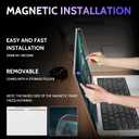Peslv Magnetic Anti Blue Light Screen Protector for MacBook Air 13 Inch (2018-2021, M1), Removable Glare Filter for 13.3" Mac Laptop Computer