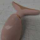 Red-Light-Therapy-for-Face-and-Neck, 7 Color Face Massager Tool for Wrinkles, Double Chin, Vibrating Facial Massager with Thermals for Skin Care, Glossy Pink