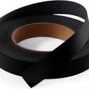Melamine Edge Banding Black 3/4 inch x 50 ft Veneer Edging Easy Application Iron on Edge Banding Tape for Cabinet Plywood Repairs Furniture Restoration