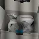 Mattress Vacuum Cleaner - 5-in-1 Cordless Bed Vacuum Cleaner, Powered by UV-C Light & Ultrasonic Technology, 16Kpa Strong Suction,Low Noise,Suitable for Dust, Pet Hair, Etc. (White)