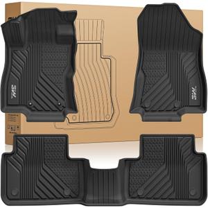 3W Floor Mats for Subaru Forester 2026 2025 (Gas & 2026 Wilderness only)
3PCS, All Weather Non-toxic TPE Custom Fit 2026 2025 Subaru Forester , Car Accessories，1st-2nd Row Floor Mats
