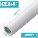 Sasylvia 10 Pcs White PVC Pipe DIY Projects Sch40 Furniture Grade for Home, Greenhouse, Garden, Farm, Workshop (3/4 Inch,4 Ft)
