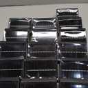 Solar Fence Lights Outdoor Waterproof High Brightness LED Spot Lens Deck Lights 7 Mode Warm & Cool White RGB Solar Powered Wall Lighting Decor for Outside Patio Step Backyard Railing Pool - 16 Pack (Black)