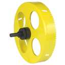 7-1/4 inch Hole Saw for Wood,Soft Metal,Drywall,Plasterboard and Plywood,184mm Bi-Metal Hole Saw with Arbor Mandrel