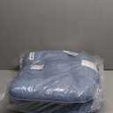 HARBOREST Chair Cushions for Dining Chairs Set of 2 - Chenille Tufted Kitchen Chair Cushions with Ties and Non-Slip Bottom, Foam Chair Pads for Dining Chairs, 17" x 17", Blue