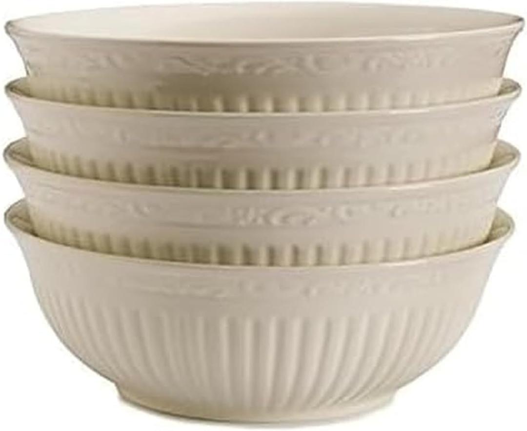 Mikasa Italian Countryside Soup/Cereal Bowl, 7-Inch, Set of 4